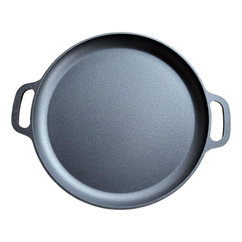 Molde Pizza 34cm Pizzera Argentina Hierro Fundido - Norplat