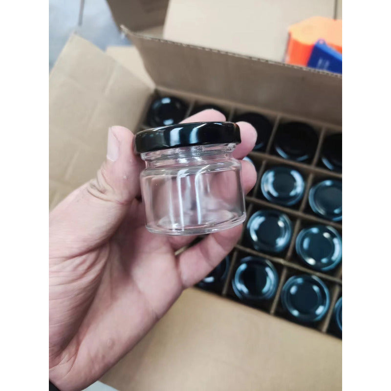 Frasco Conservero 28 Cc Con Tapa Metálica Pack X64u - Cukin