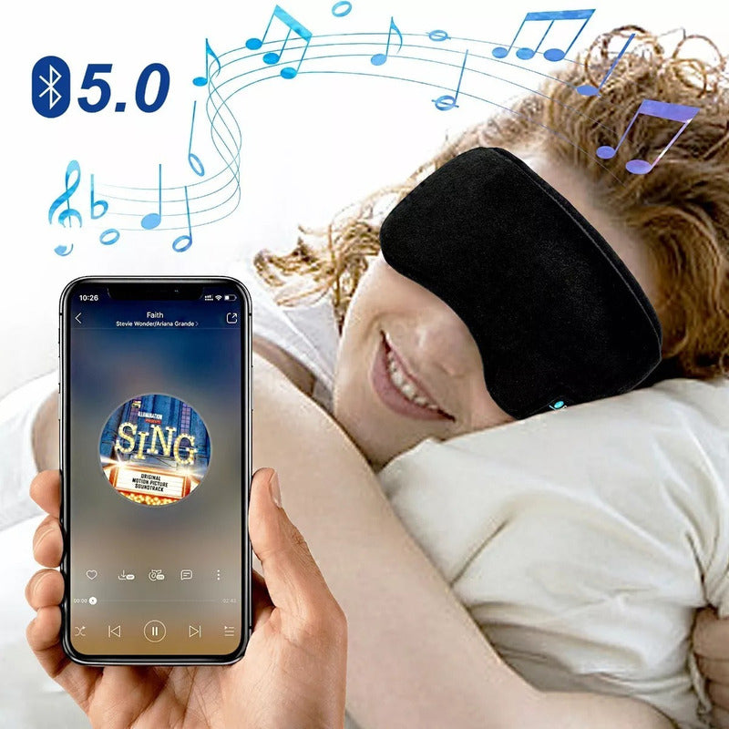 Antifaz Audífonos Bluetooth Inalámbricos Para Dormir Estéreo