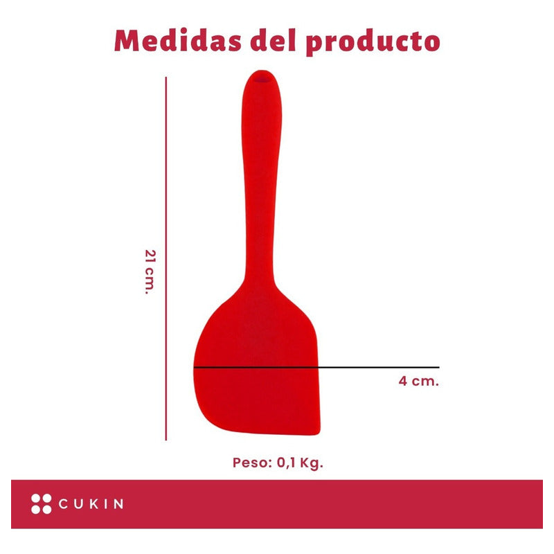 Espátula De Silicona 21cm - Cukin