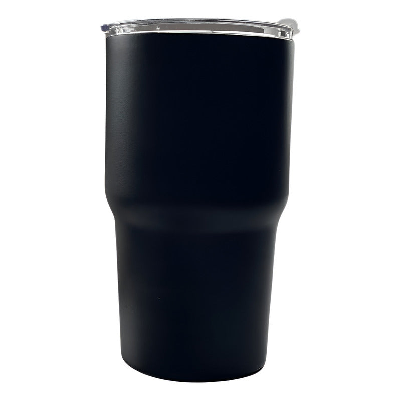 Vaso Mug Termico Cukin 600ml Acero Inox 2 Tapas Y Bombilla