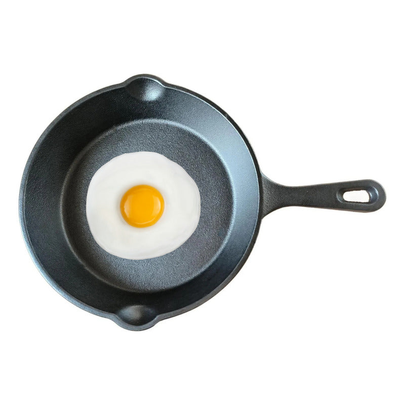 Sarten Hierro Fundido Norplat 20cm Redondo Para Freir Cocina