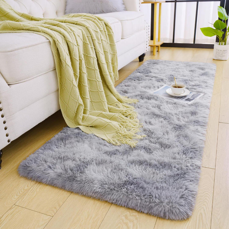 Alfombra Bajada De Cama Peluda 160x60cm 3cm Suave - Norplat