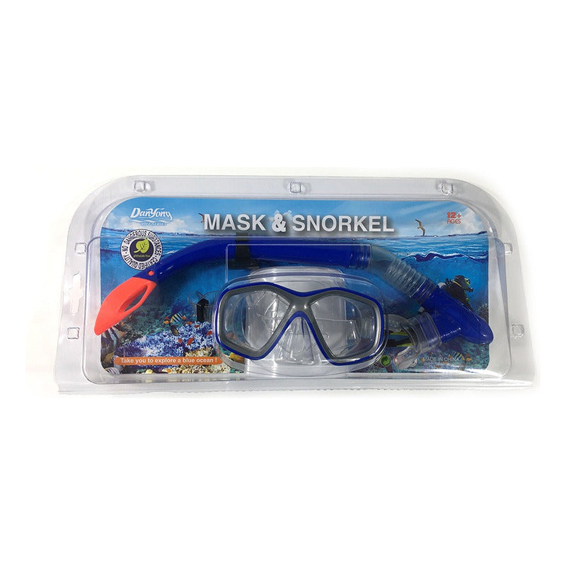 Set Máscara Buceo + Snorkel Junior Antiparra - Norplat