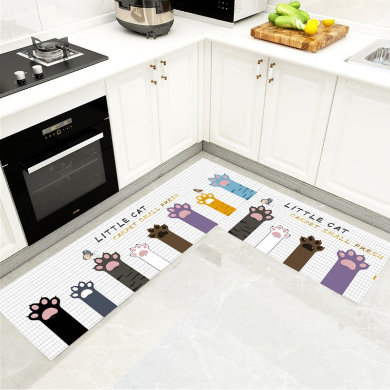 2 Alfombras Cocina Piso Entrada Baño Antideslizante Norplat