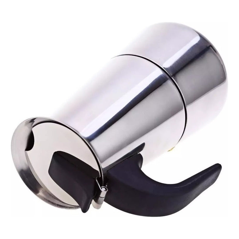 Cafetera Italiana 450ml Espresso 9 Tazas Acero Inoxidable