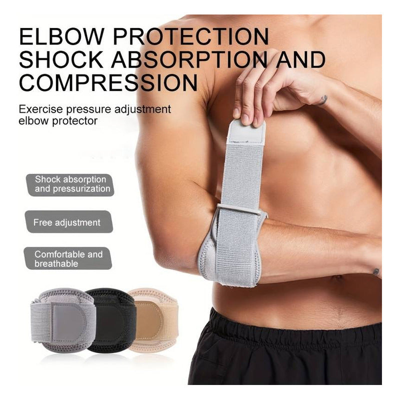 Set 2 Soportes Codo Tenista - Epicondilitis - Tendinitis