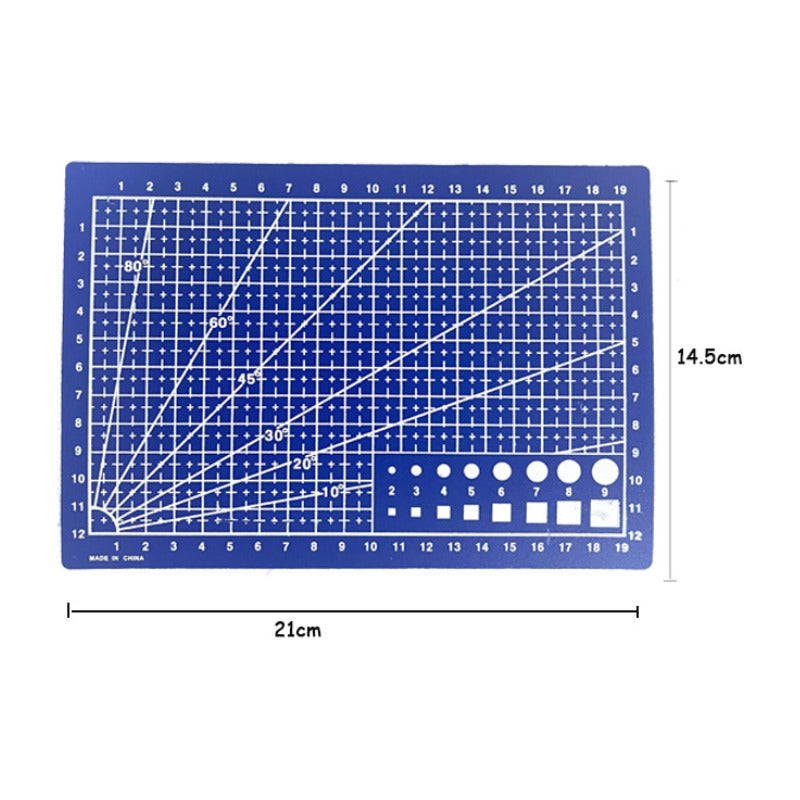 29 En 1 Base Mat Tapete De Corte Salvacorte Tabla - Norplat Azul