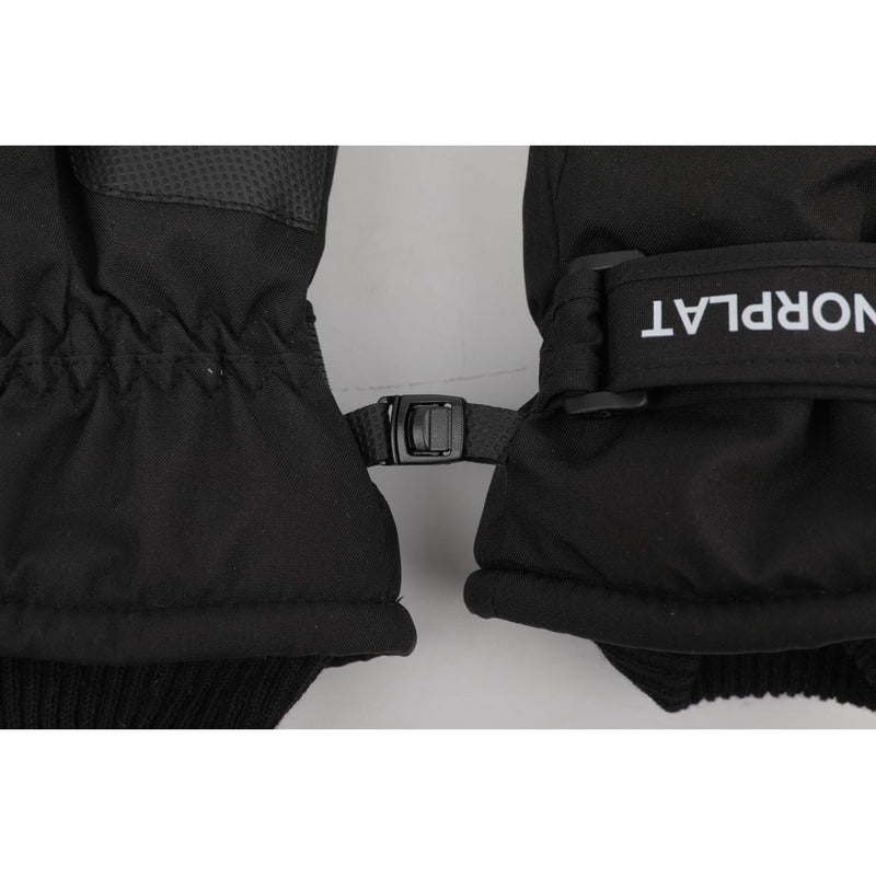 Guantes Térmicos Invierno Ski Nieve Pantalla Táctil Norplat Negro - L
