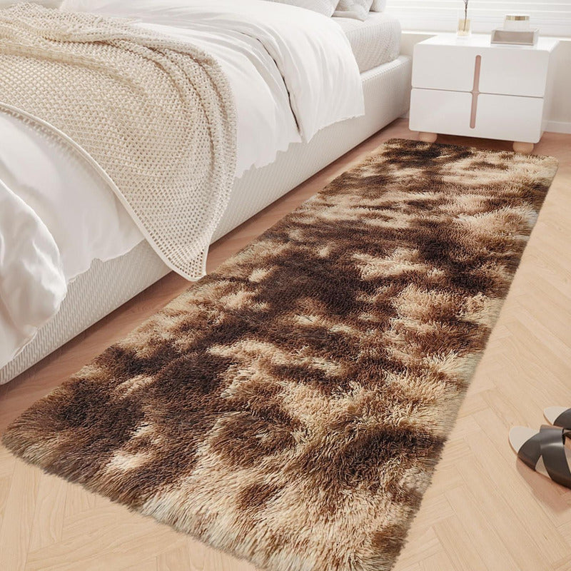 Alfombra Bajada De Cama Peluda 160x60cm 3cm Suave - Norplat
