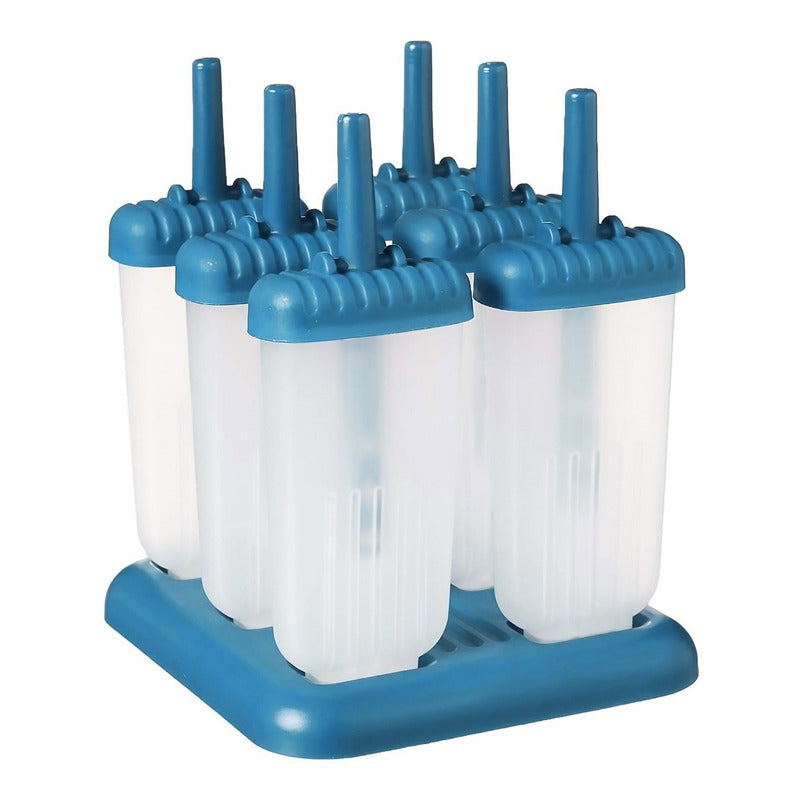 Set De 6 Moldes Para Hacer Paletas Heladas - Cukin