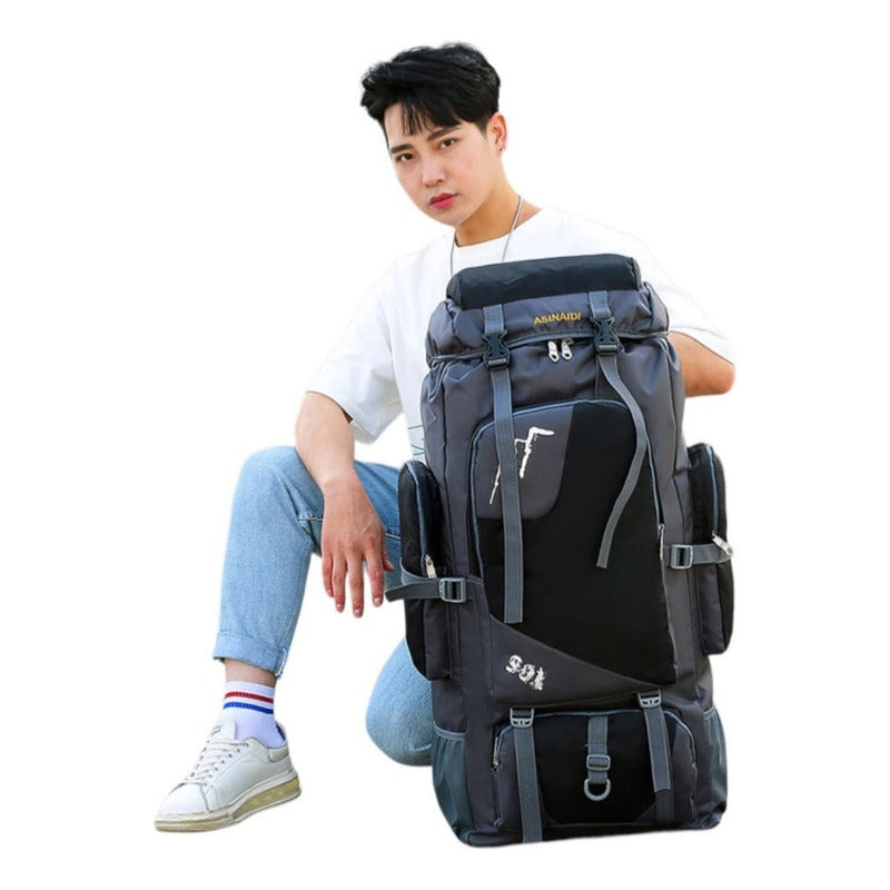 Mochila Impermeable Norplat 90l Para Camping Trekking Viajes