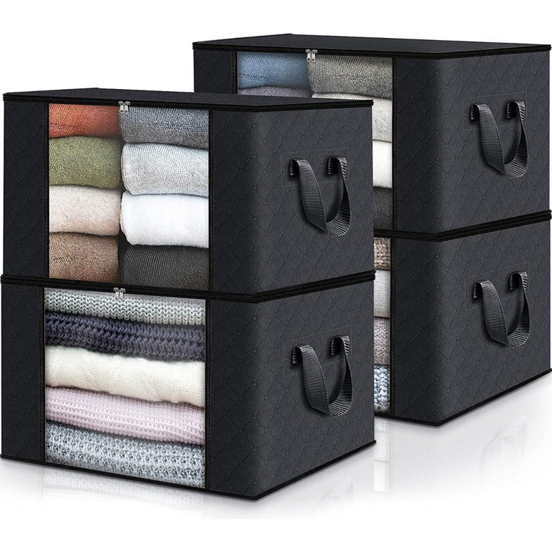 4 Unidades Organizador De Bolsas De Almacenamiento De Ropa
