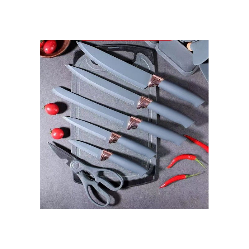 Set 19 Utensilios Cocina Acero Inoxidable Silicona - Norplat