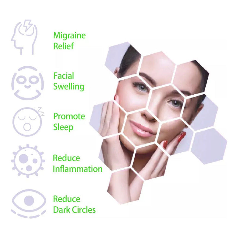 Compresa Facial Compresas Gel Frio Calor Migraña - Norplat 05 - Pepino