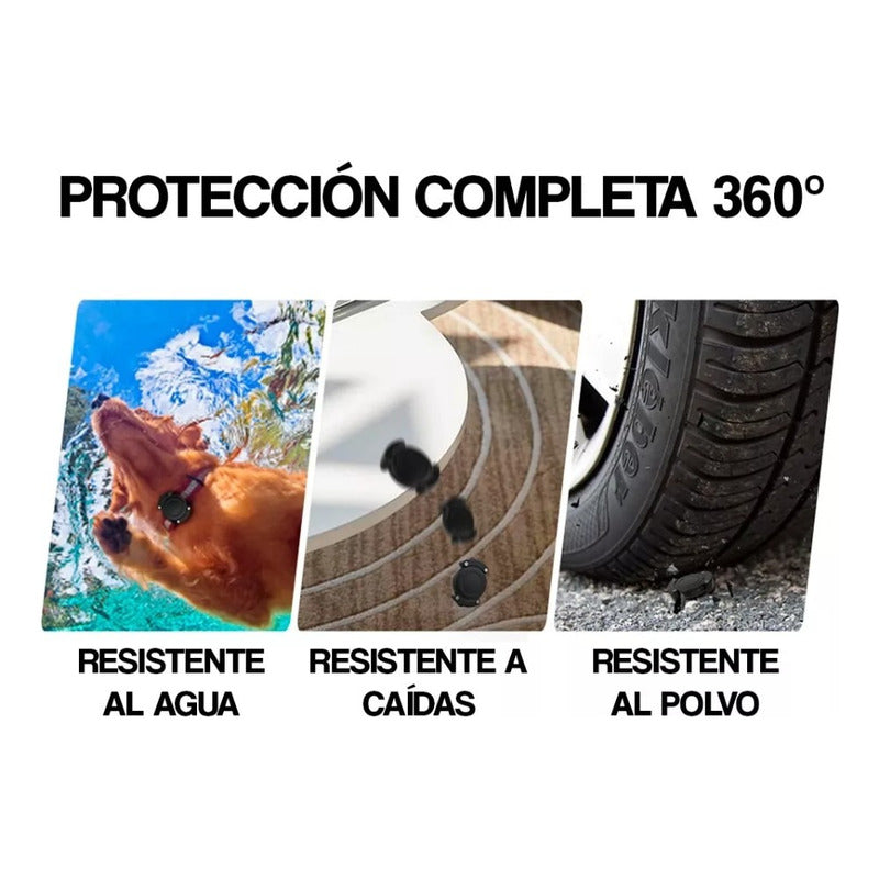 Soporte Collar Mascotas Para Airtag Impermeable Resistente