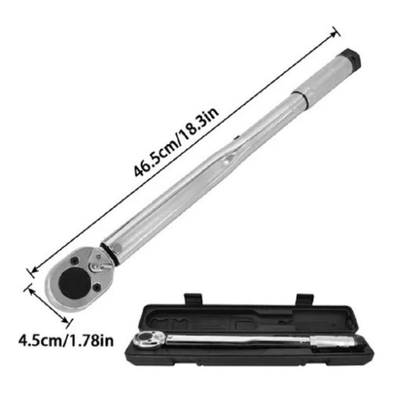 Llave De Torque Torquímetro 1/2 10-150 Lbs Pro - Norplat