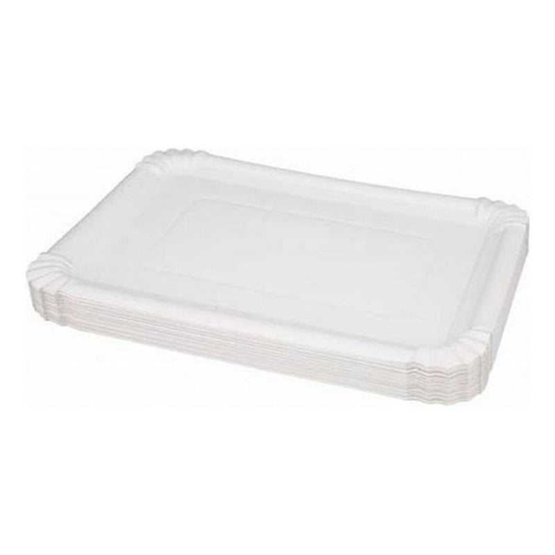 10 Bandeja Para Torta Carton Norplat - Coctel Grande 45x34