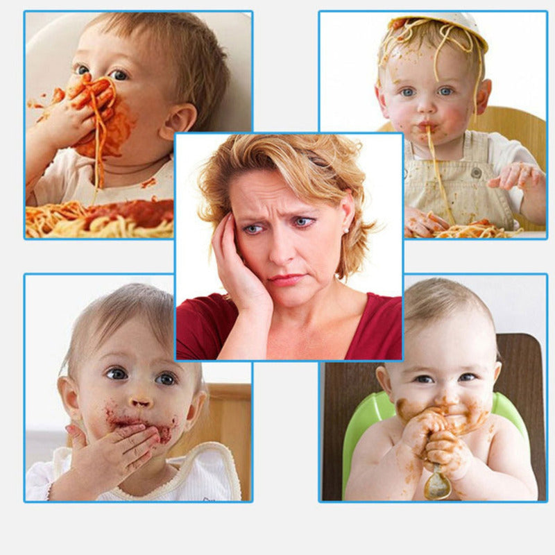 Pack 3 Baberos Impermeables Bebés Varios Diseños Infaltable