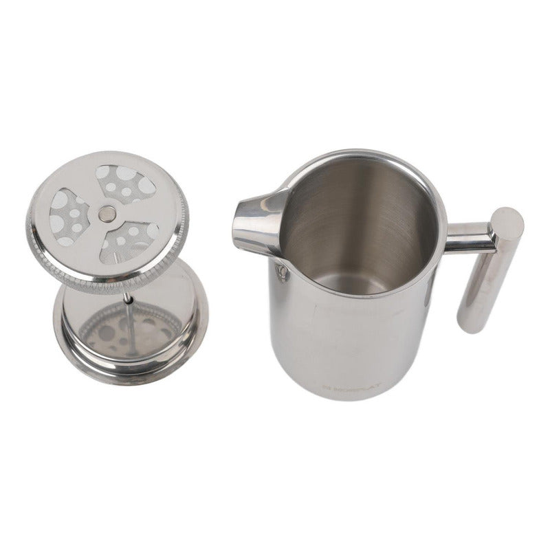 Cafetera Manual Prensa Francesa Acero Cafe 800ml - Norplat