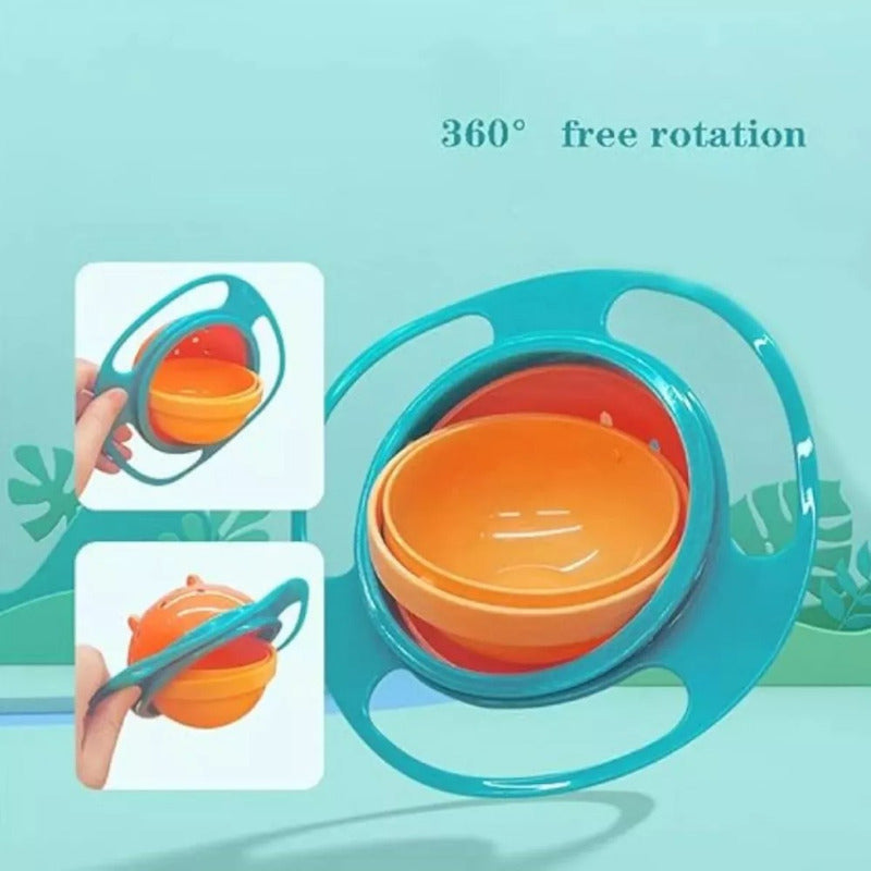 Plato Para Bebe Bowl Antiderrame Guagua Antivuelco - Norplat