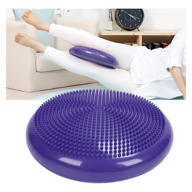 Disco De Balance Y Equilibrio Mini Bosu Erizo Yoga - Norplat