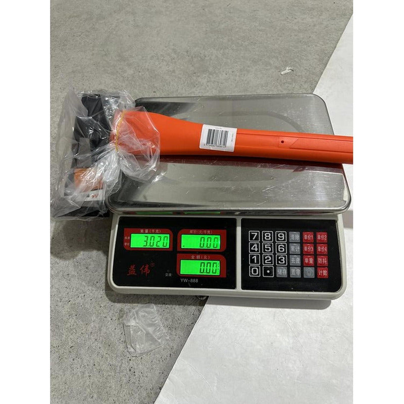 Hacha Para Leña 90cm De Acero Carbono Mango Pp+tpr - Norplat