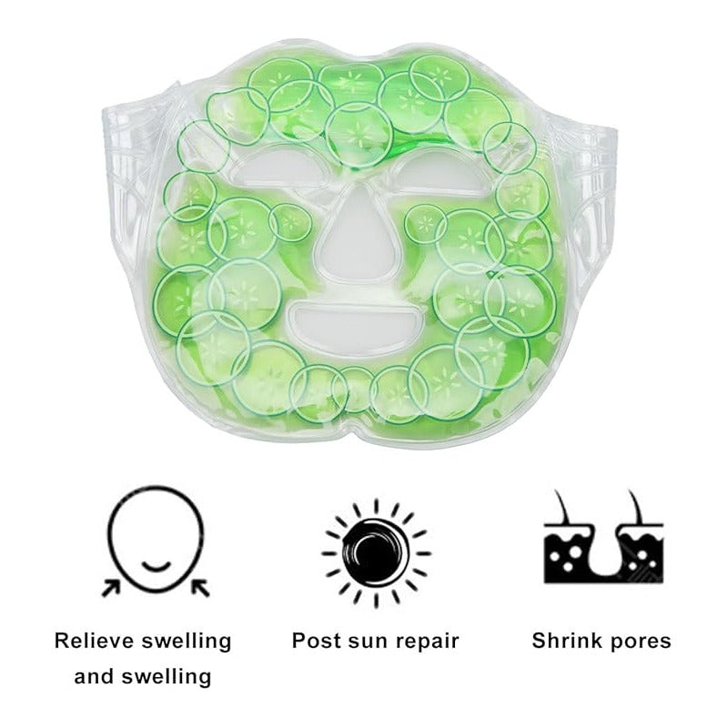 Compresa Facial Compresas Gel Frio Calor Migraña - Norplat 05 - Pepino