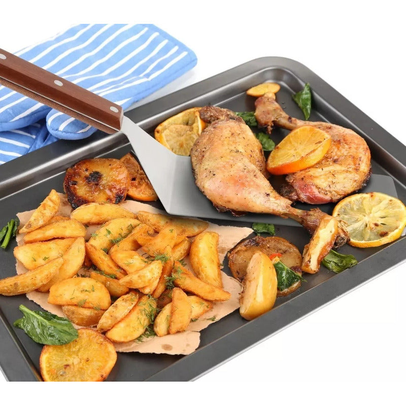 Espatula Para Plancha Churrasquera Pala Pizza Asado Norplat