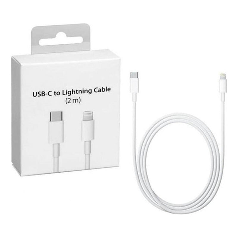 Carga Rapida 20w + Cable 2m Para iPhone Lightning - Norplat