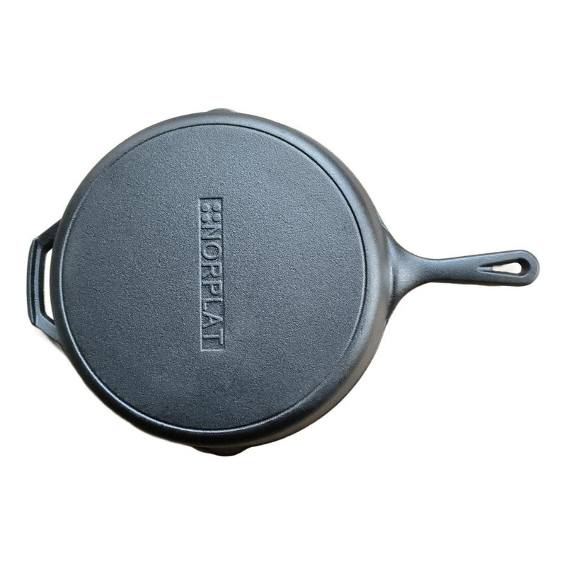 Sarten Fierro Hierro Fundido 31 Cm 3.2 Litros - Cukin