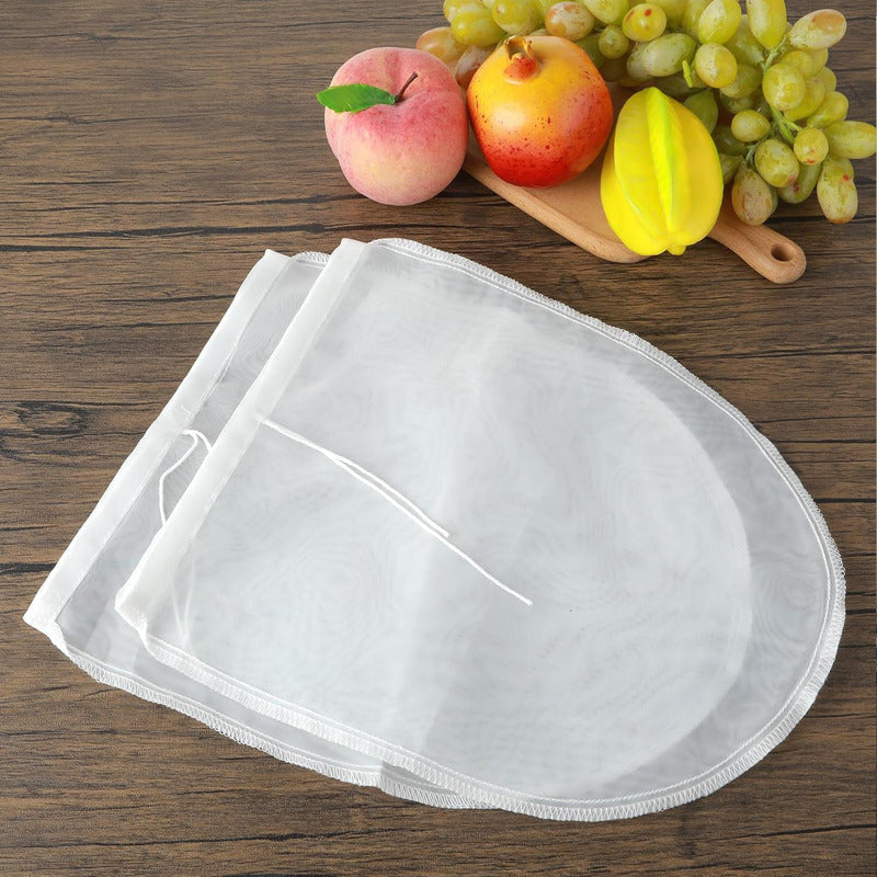 Set 3 Bolsas Para Filtrar Leche Vegetal Malla Fina - Norplat