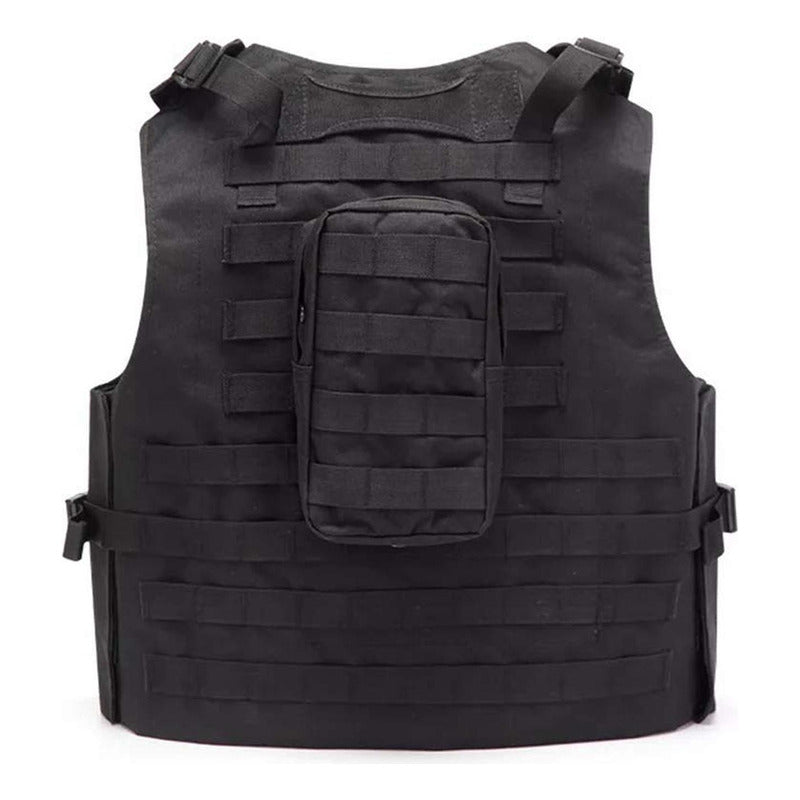Chalecos Tacticos Norplat Chaleco Tactico Ajustable Molle Negro L