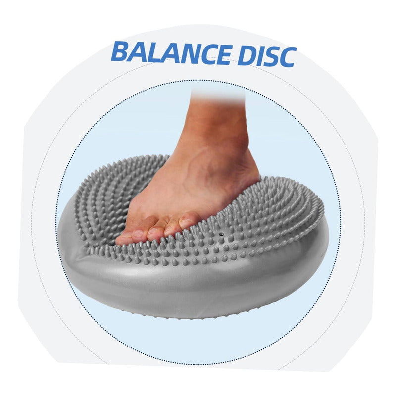 Disco De Balance Y Equilibrio Mini Bosu Erizo Yoga - Norplat