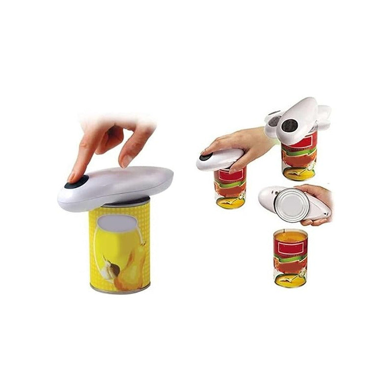 Abrelatas Electrico Abridor De Latas + Abre Botellas Norplat