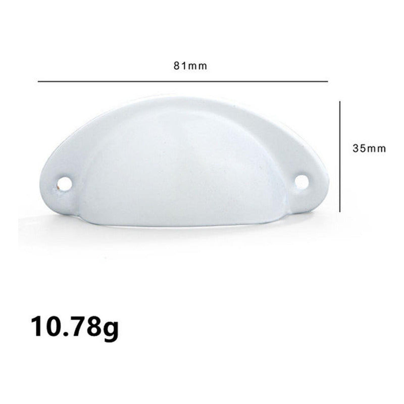 Set 12 Tiradores Para Muebles Cocina Cajón Manilla - Norplat