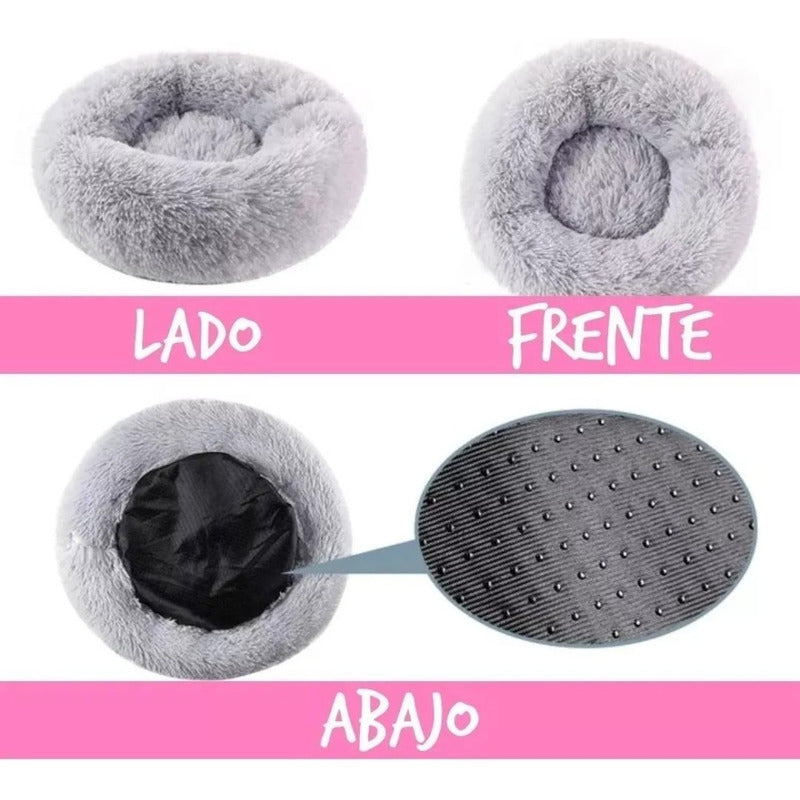 Cama Mascotas Perros Grandes Antiestres 90cm Talla Xxl - Wuf