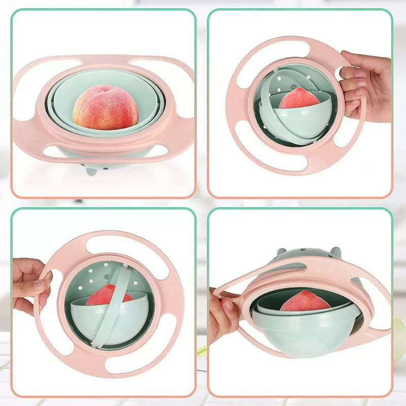 Plato Para Bebe Bowl Antiderrame Guagua Antivuelco - Norplat