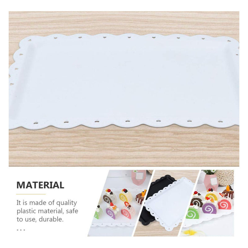 Set 2 Bandejas Rectangular Norplat Ideal Para Brazo De Reina