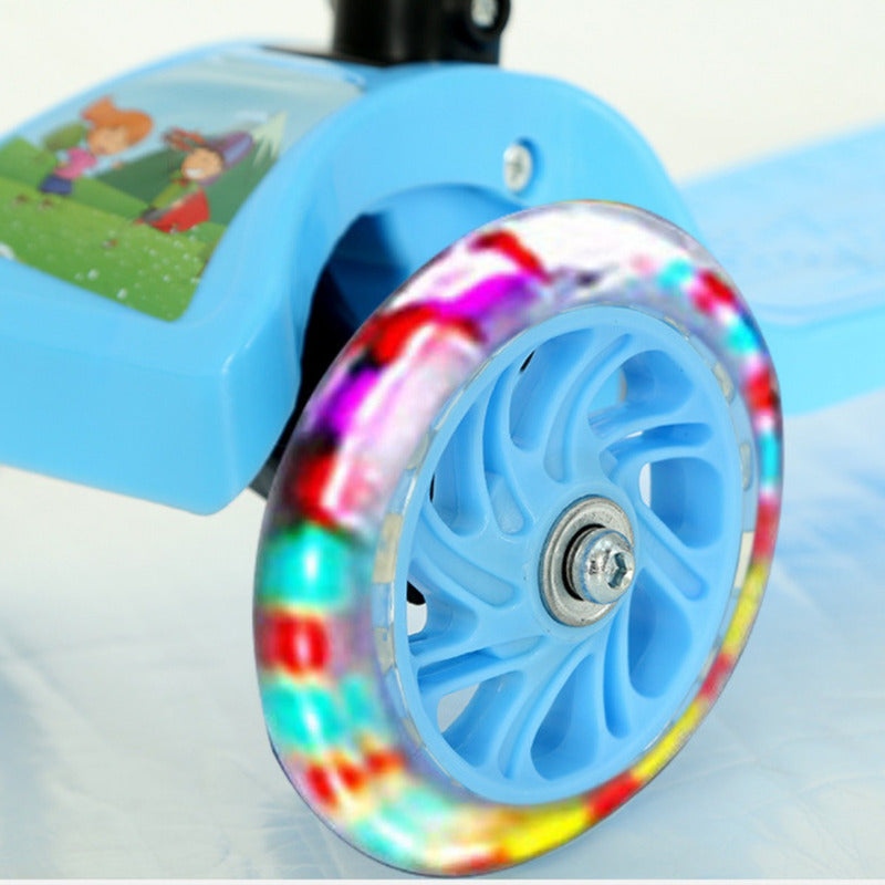 Scooter Rebelde Kids Con Luces Para Niños / Niñas