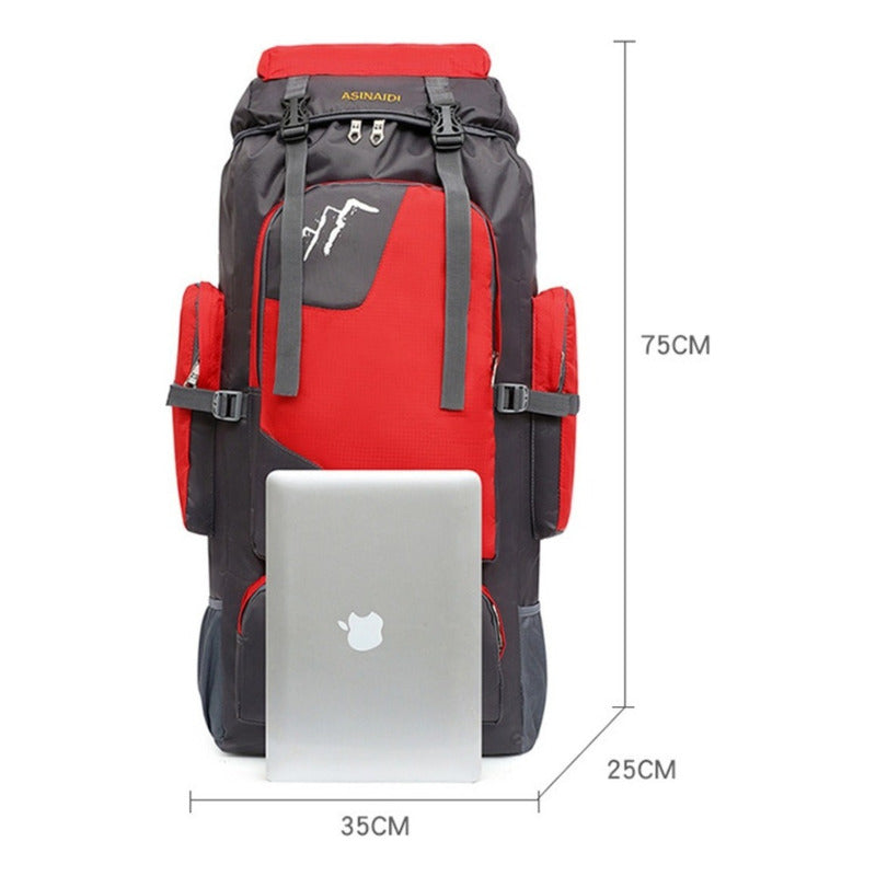 Mochila Impermeable Norplat 90l Para Camping Trekking Viajes