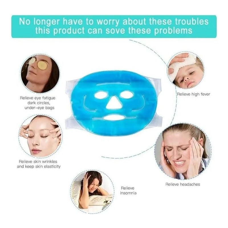Compresa Facial Compresas Gel Frio Calor Migraña - Norplat 03 - Oceano