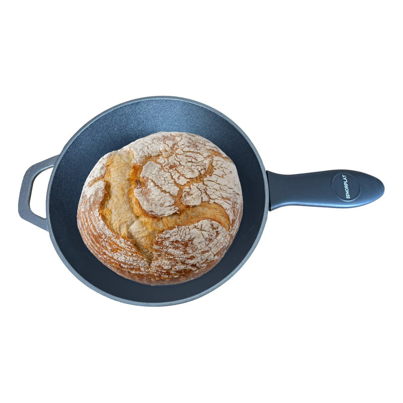 Dutch Oven Norplat Ø26cm 2 Sartenes Hierro Fundido + 2 Grip