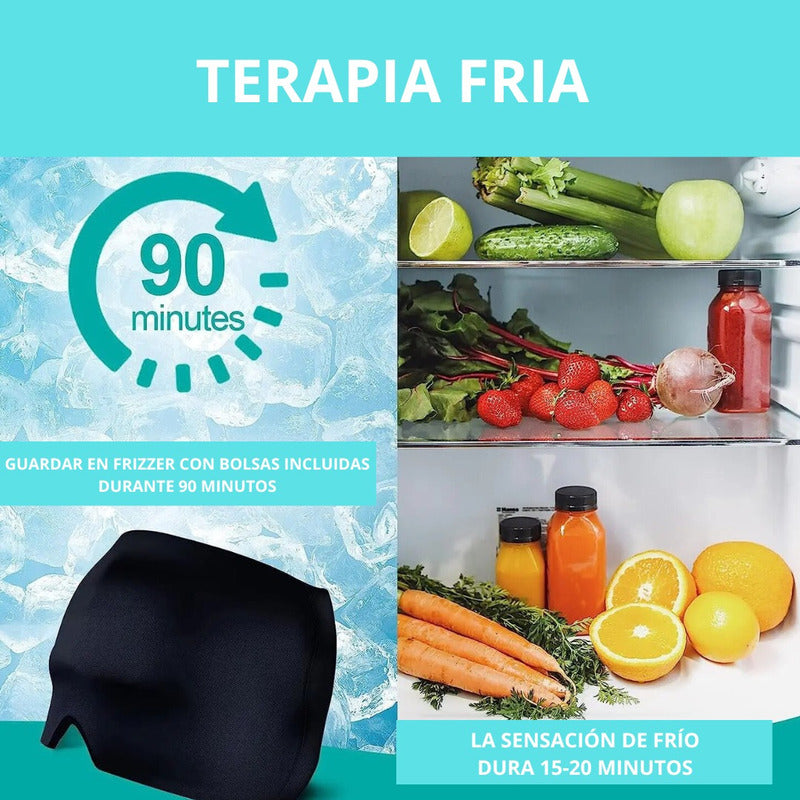 Gorro Migraña Gel Alivia Dolor Cabeza Compresa Gel - Norplat