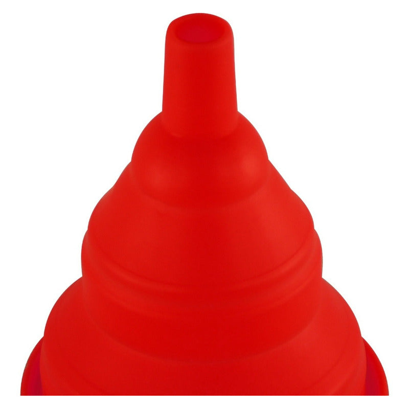 Embudo De Silicona Para Llenar Botellas - Cukin Rojo