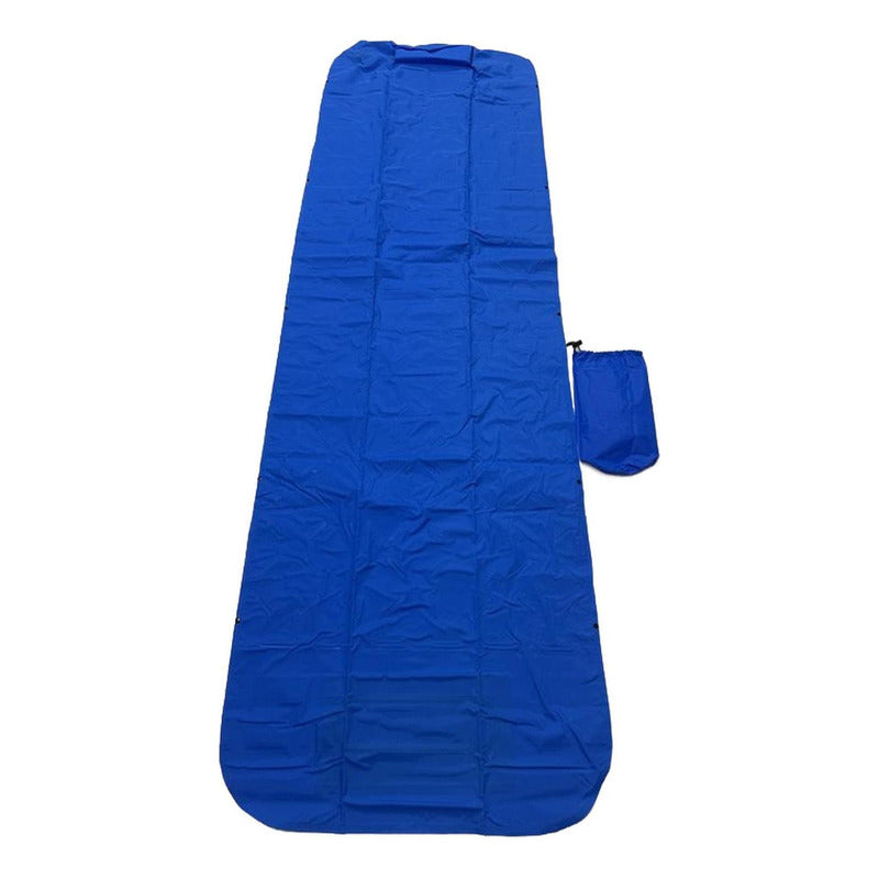 Colchoneta Inflable Plegable Norplat - Acampar Y Senderismo Azul