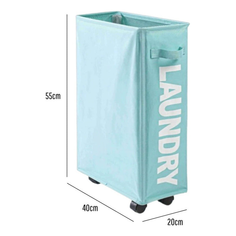 Canasto Ropa Sucia Con Ruedas / Cesto Ropa Sucia - Norplat