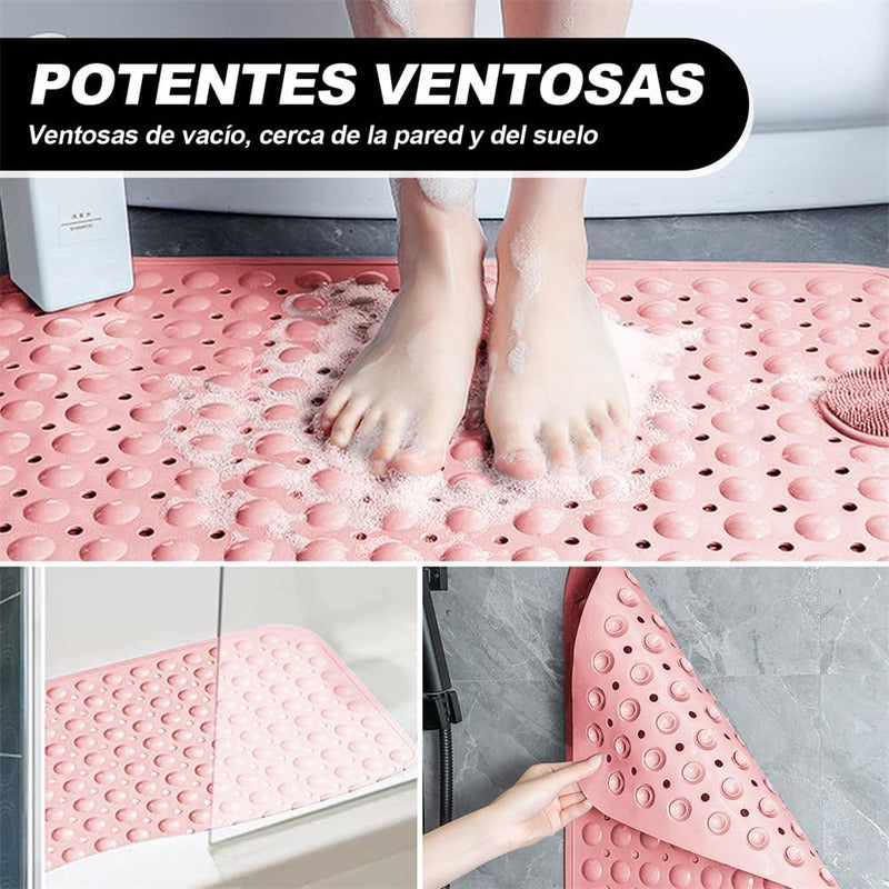 Piso Goma Antideslizante Para Ducha Tinas Alfombra - Norplat