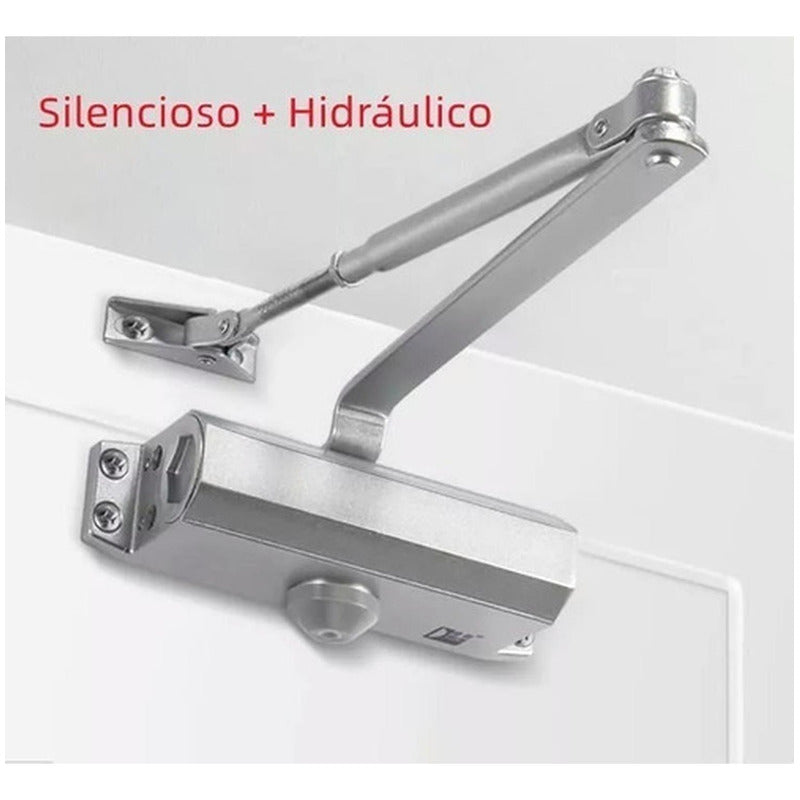 Cierre Automatico Puerta Brazo Hidraulico 45-65kg - Norplat