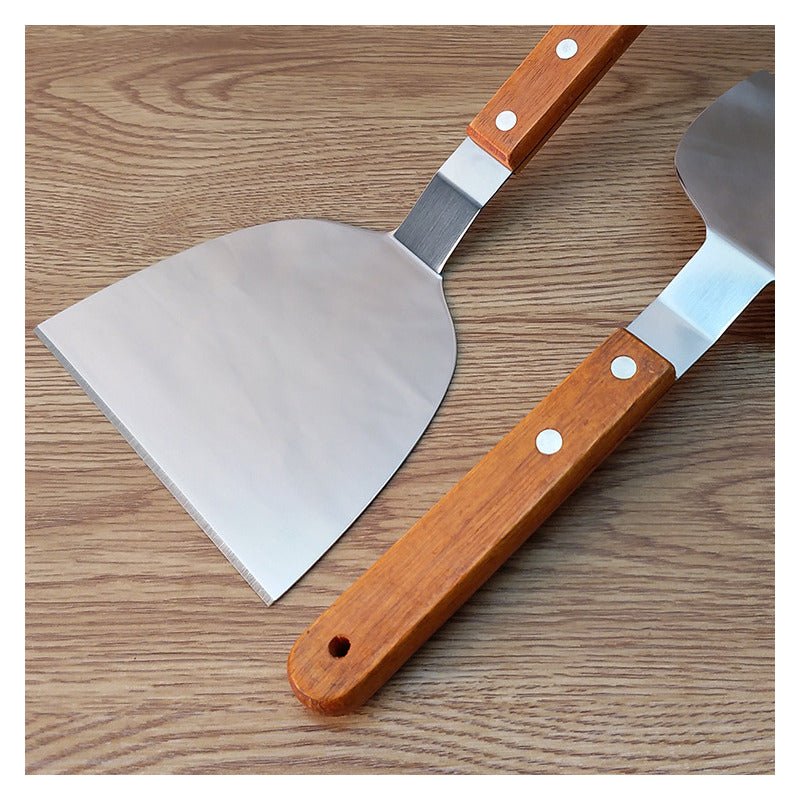 Espátula Para Plancha Hamburguesas Churrasquera - Norplat Marrón Claro